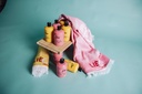 Towels LièGin Pink & Yellow