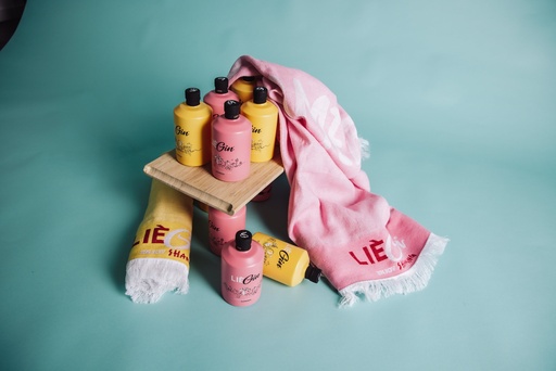 Towels LièGin Pink & Yellow